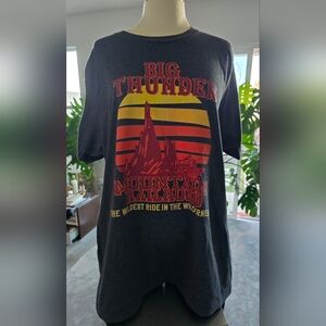 Big Thunder Mountain Railroad Company Short Sleeve T-shirt Men's Unisex Size 2XL